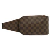 Pre-owned Canvas louis-vuitton-bags Louis Vuitton Vintage , Brown , Da...