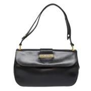 Pre-owned Leather dior-bags Dior Vintage , Black , Dames