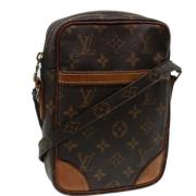 Pre-owned Canvas louis-vuitton-bags Louis Vuitton Vintage , Brown , Da...