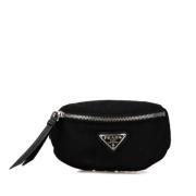 Pre-owned Canvas clutches Prada Vintage , Black , Dames