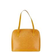 Pre-owned Leather louis-vuitton-bags Louis Vuitton Vintage , Yellow , ...