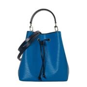 Pre-owned Leather louis-vuitton-bags Louis Vuitton Vintage , Blue , Da...