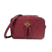 Pre-owned Fabric handbags Louis Vuitton Vintage , Red , Dames