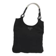 Pre-owned Nylon prada-bags Prada Vintage , Black , Dames