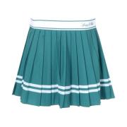 Script Geplooide Rok Sporty & Rich , Green , Dames