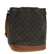 Pre-owned Canvas louis-vuitton-bags Louis Vuitton Vintage , Brown , Da...