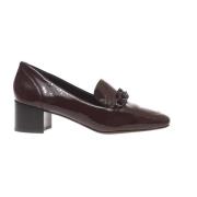 Bordeaux Loafer Schoenen Aw23 Tory Burch , Red , Dames