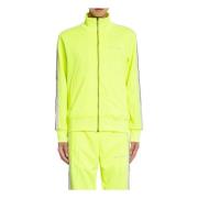 Fluo Track Jack met Hoge Hals Palm Angels , Yellow , Heren