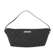 Pre-owned Canvas gucci-bags Gucci Vintage , Black , Dames