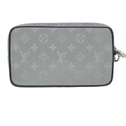 Pre-owned Leather louis-vuitton-bags Louis Vuitton Vintage , Gray , Da...