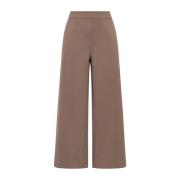 Comfy Jersey Broek Maliparmi , Brown , Dames