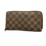 Pre-owned Canvas wallets Louis Vuitton Vintage , Brown , Dames