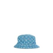 Pre-owned Denim hats Louis Vuitton Vintage , Blue , Dames