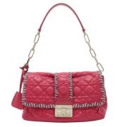 Pre-owned Leather dior-bags Dior Vintage , Pink , Dames