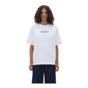 Casual Katoenen T-shirt Aspesi , White , Dames