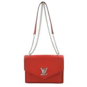 Pre-owned Leather louis-vuitton-bags Louis Vuitton Vintage , Red , Dam...