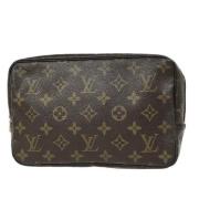 Pre-owned Canvas louis-vuitton-bags Louis Vuitton Vintage , Brown , Da...