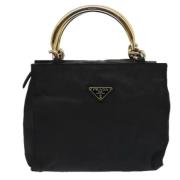 Pre-owned Fabric shoulder-bags Prada Vintage , Black , Dames