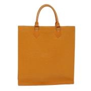 Pre-owned Leather louis-vuitton-bags Louis Vuitton Vintage , Orange , ...