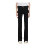 Zwarte Denim Jeans Replay , Black , Dames