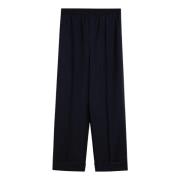 Wijde Losse Broek Valentino Garavani , Blue , Heren