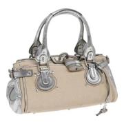 Pre-owned Leather handbags Chloé Pre-owned , Beige , Dames