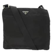 Pre-owned Nylon prada-bags Prada Vintage , Black , Dames