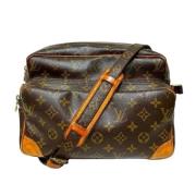 Pre-owned Canvas louis-vuitton-bags Louis Vuitton Vintage , Brown , Da...