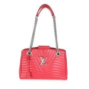 Pre-owned Leather louis-vuitton-bags Louis Vuitton Vintage , Red , Dam...