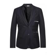 Blazer met rafelrand Comme des Garçons , Blue , Heren