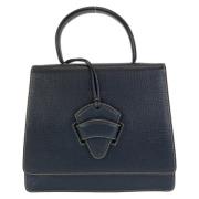 Pre-owned Leather handbags Loewe Pre-owned , Blue , Dames