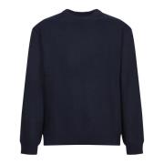 Blauwe Gebreide Kleding voor Mannen Aw24 Daniele Fiesoli , Blue , Here...