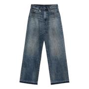 Regular Fit Denim Jeans R13 , Blue , Dames