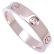 Pre-owned Metal rings Cartier Vintage , Pink , Dames