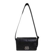 Schoudertas Monaco Small Balenciaga , Black , Heren