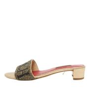 Pre-owned Fabric sandals Carolina Herrera Pre-owned , Multicolor , Dam...