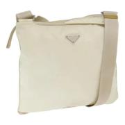 Pre-owned Fabric prada-bags Prada Vintage , Beige , Dames