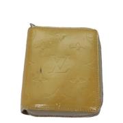 Pre-owned Leather wallets Louis Vuitton Vintage , Brown , Dames