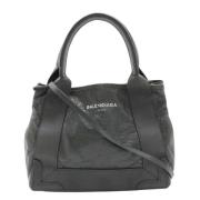 Pre-owned Leather balenciaga-bags Balenciaga Vintage , Black , Dames