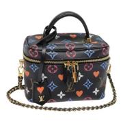 Pre-owned Canvas louis-vuitton-bags Louis Vuitton Vintage , Black , Da...