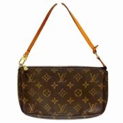 Pre-owned Canvas louis-vuitton-bags Louis Vuitton Vintage , Brown , Da...