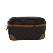 Pre-owned Canvas louis-vuitton-bags Louis Vuitton Vintage , Brown , Da...