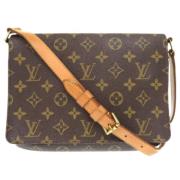 Pre-owned Fabric louis-vuitton-bags Louis Vuitton Vintage , Brown , Da...