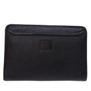 Pre-owned Leather wallets Burberry Vintage , Black , Dames