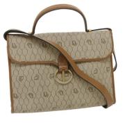 Pre-owned Leather dior-bags Dior Vintage , Beige , Dames