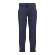 Blauwe Stijlvolle Broek Dondup , Blue , Heren