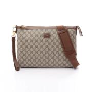 Pre-owned Canvas gucci-bags Gucci Vintage , Beige , Dames