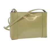 Pre-owned Leather dior-bags Dior Vintage , Beige , Dames