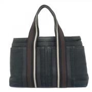 Pre-owned Canvas totes Hermès Vintage , Black , Dames