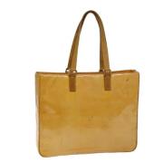 Pre-owned Leather louis-vuitton-bags Louis Vuitton Vintage , Beige , D...